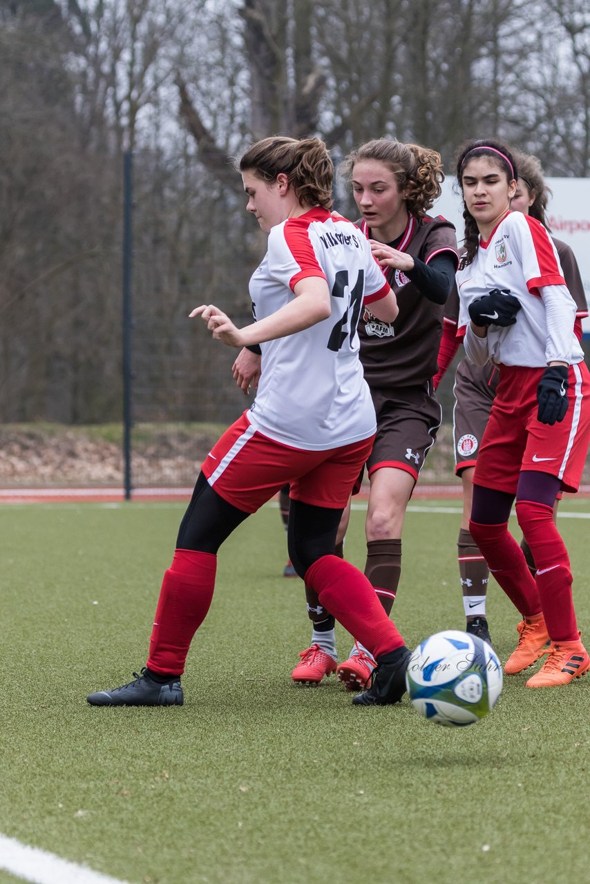 Bild 226 - B-Juniorinnen Walddoerfer - St.Pauli : Ergebnis: 4:1